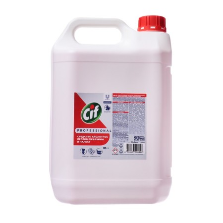 CIF Professional cleaning against rust and plaque, 5 liters