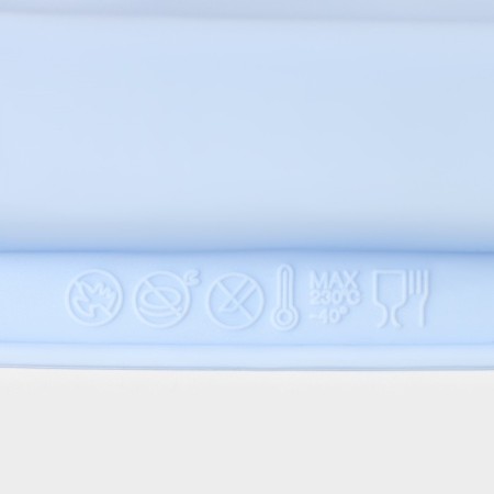 Baking uniform “Square”, silicone, 27 × 27 × 4 cm (with sides), internal size 23 × 23 cm, color mix-2