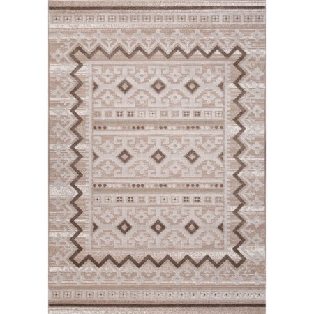 Rectangular carpet EFOR ECLIPSE, size 200x290 cm, White/White color