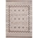 Rectangular carpet EFOR ECLIPSE, size 200x290 cm, White/White color