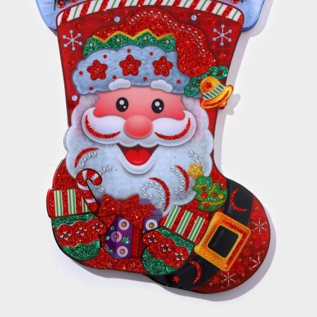 Decorative luminous jewelry (suspension) "New Year's toe" 26x15.5 cm-2