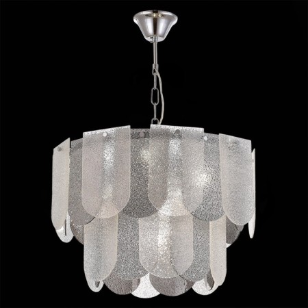 Suspended EVOLUCE lamp. Sle1125-103-07. Erzo. 7x40 watts, E14, 48x48x32.5 cm, chromium color-3