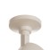 Rum Lamp GU10 10W white-gold 8x18x14 cm