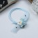 Hair gum "Alice" Flower beads, 5 cm, mix