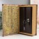 Safe-book wood to the leatherette "Old map" 21x13x5 cm