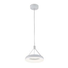 Светильник подвесной Citilux «Паркер» CL225B110, 25х25х25 см, 1х12Вт, LED, цвет белый