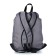 Youth backpack, synthetic fabric, 275x425x205 cm, gray