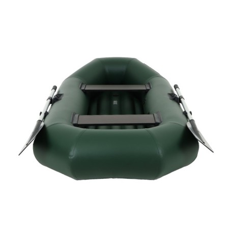 Yugana S 240 ND boat, inflatable bottom, olive color-8