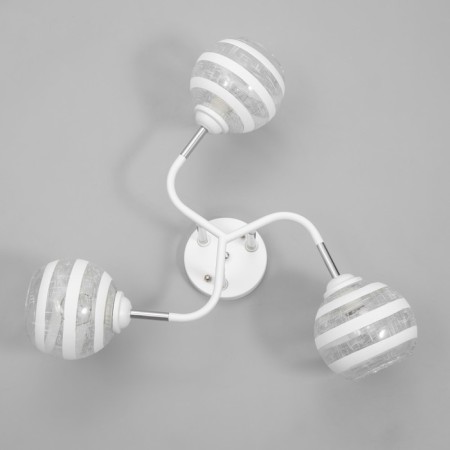 Ophelia chandelier 3he27 40W Belo-chromovy 58x58x27 cm Bayerlux-4