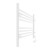 Towel electric heated Laris Olivia ChK8, 800x500 mm, 8 crossbars, left, white