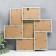 Photo frame plastic in 7 photos "Kruzo", col. green