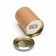 Tubus 73x110 mm (90 mm inner height), cardboard, metal cover