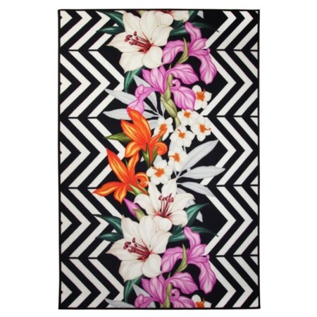 Rosetta Dzhtal carpet, size 110x170 cm, print zigzag