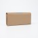 Women's wallet on magnets, beige color