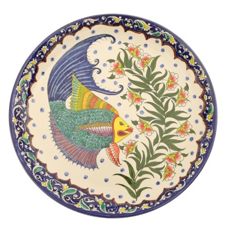 Largan Rishtan ceramics "Fish", 37 cm, mix-2