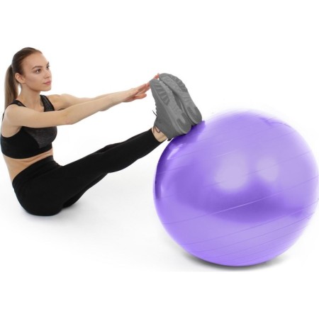 Fitball Bradex "Fitball-75" d = 75 cm, with a pump, purple-8
