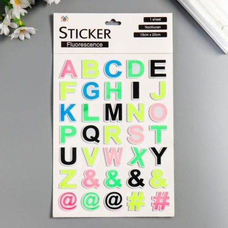 EVA Stick "Alphabet/Figures" MIX 25x14.5 cm-4
