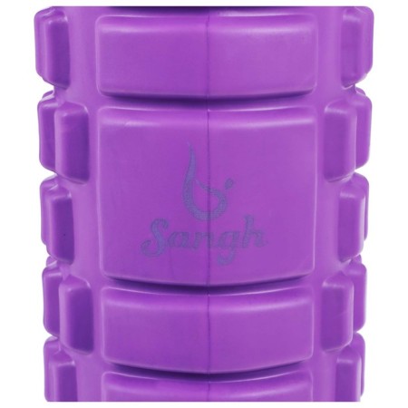 Massage roller SANGH, 45x14 cm, purple color-6