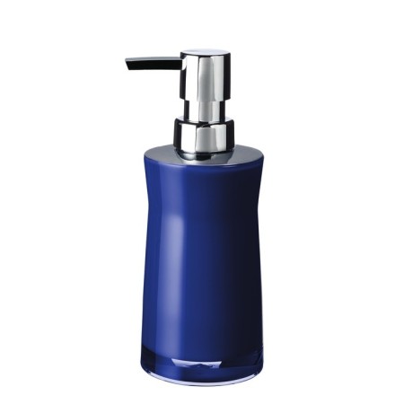 Disco liquid soap dispenser, blue color