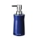 Disco liquid soap dispenser, blue color