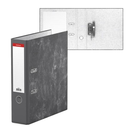 A4, 70 mm, eConomy, collected, marble, gray, cardboard 1.75 mm, capacity of 450 sheets