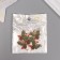 Decor for creativity metal, enamel "Pine branch" 3.2x2.6 cm