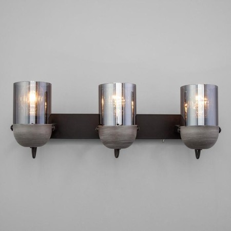 Lamp Mars, 3x40W E27, black color, gray color-3