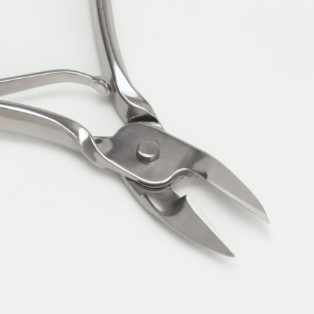 Pigitan nippers, straight blade, 9.5 cm, blade length - 10 mm, silver color-5