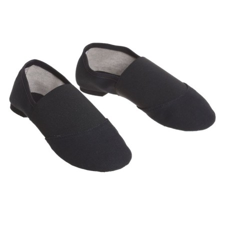 Jazzovki fabric, with an elastic band, insole length 20.5-21 cm, black color