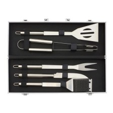 Green Glade SC003 grill set, 5 items in a suitcase