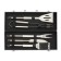 Green Glade SC003 grill set, 5 items in a suitcase