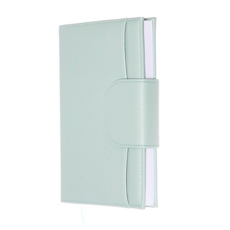 Leduced A5 Diary, 160 sheets, Devente.Contea, firm cover of artificial leather with foam rubber, block 70 g/m2, turquoise-1