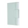 Leduced A5 Diary, 160 sheets, Devente.Contea, firm cover of artificial leather with foam rubber, block 70 g/m2, turquoise