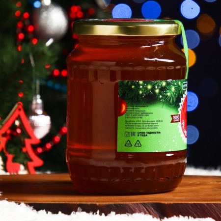 New Year's honey Altai Vitamuno Vitamuno, Ball, 1000 g-3