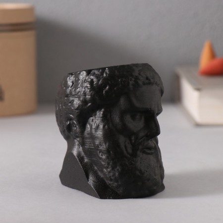 Prometheus stand stand height 6.5 cm, width 6.5 cm black with a gold strip on g 1041209-2