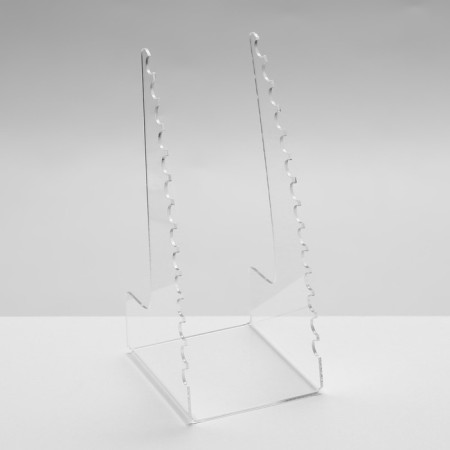 Standing for handles and pencils, 8.3 × 10 × 20 cm, 2 mm plexiglass, in a protective film-1