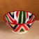 Rishtan ceramics "Atlas", 18 cm, large, multi -colored ceramics