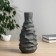 VAZA Ceramics Table "Miles" D-5 cm, 24.5x11 cm, black
