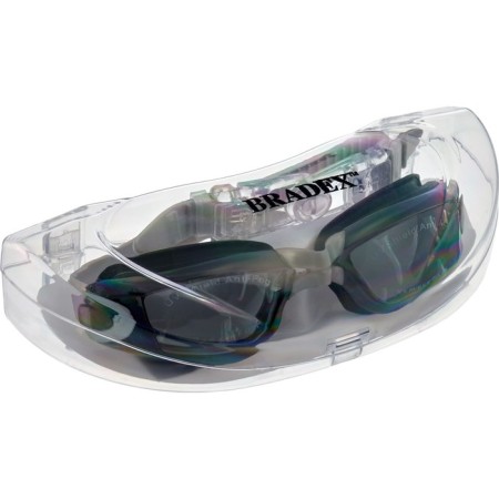 Bradex swimming glasses, series "Comfort+", gray, Lensa-gray-gray color-11