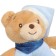 Soft rattle "Bear in the cap", Mum & Baby