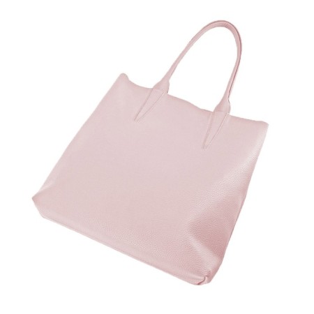 Female bag, artificial leather, pink, 31x8x33 cm-3