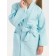 Waffle children's robe "kimono", size 38, blue color