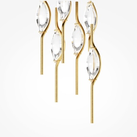 Maytoni Mod347PL-L48BS3K Foresight, 600x430x3650 mm, LED, 48W, 2880LM, 3000K, Brass Complete-3