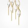 Maytoni Mod347PL-L48BS3K Foresight, 600x430x3650 mm, LED, 48W, 2880LM, 3000K, Brass Complete