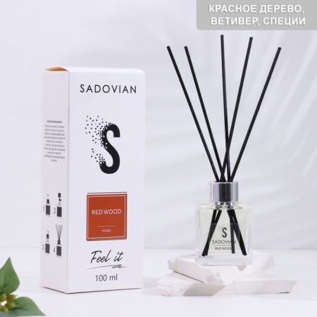 Sadovian diffuser aromatic, 100 ml, Red Wood (red tree, vetiver, spices)