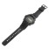 Watch of washing electronic, children's "Pixel", silicone strap, black