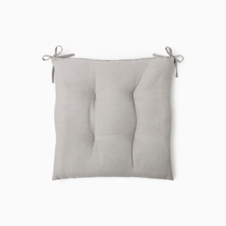 Siddle on the chair Ethel Kitchen 42x42 cm, col. light gray, 100% HL, sarzha 250 g/m2-2