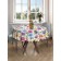 Tablecloth on the table "colors of flowers", round, Saten, d = 150 cm