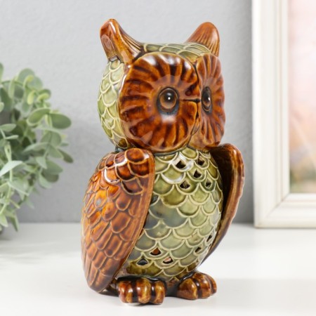 Ceramics "Owl" Set 2 pcs, 17x9.5x9 cm-4