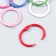 Ring for creativity (for photo albums) "Color" MIX int. D = 2 cm external. D = 2.4 cm set 8 pcs 91494